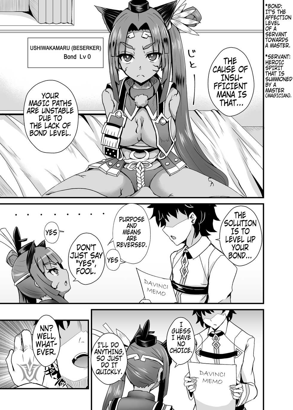 [Fushinsya_Guilty (Ikue Fuji)] Ushiwakamaru Alter to Saimin de Sukihoudai | Doing What I Want With an Hypnotized Ushiwakamaru Alter (Fate/Grand Order) [English] [Hellsin] [Digital] - Page 6