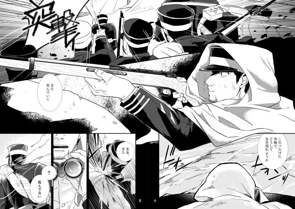 (SUPER28) [nnt (Misoka)] FEVER (Golden Kamuy) - Page 3