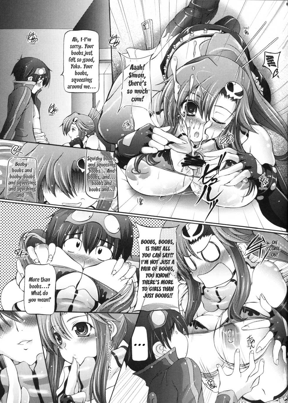 (C72) [cocon! (Otone)] Oppai Yokochou | Boob Alley (Tengen Toppa Gurren Lagann) [English] [EHCOVE] - Page 10