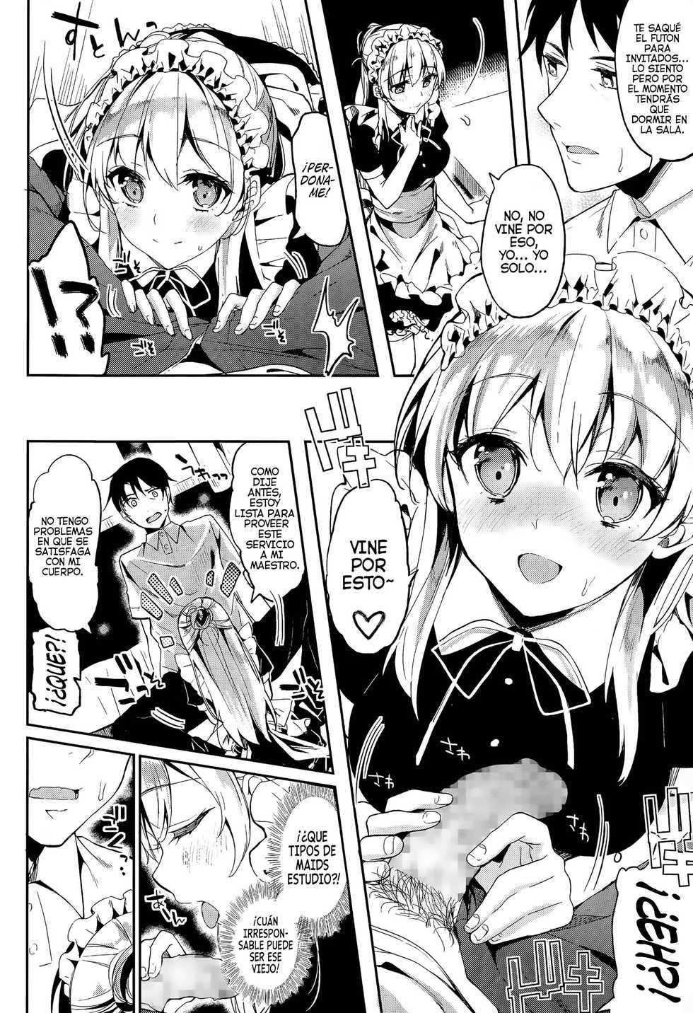 [Kawaisounako] Home Maid | Sirvienta (COMIC Tenma 2015-08) [Centurion Scans] [Spanish] - Page 8