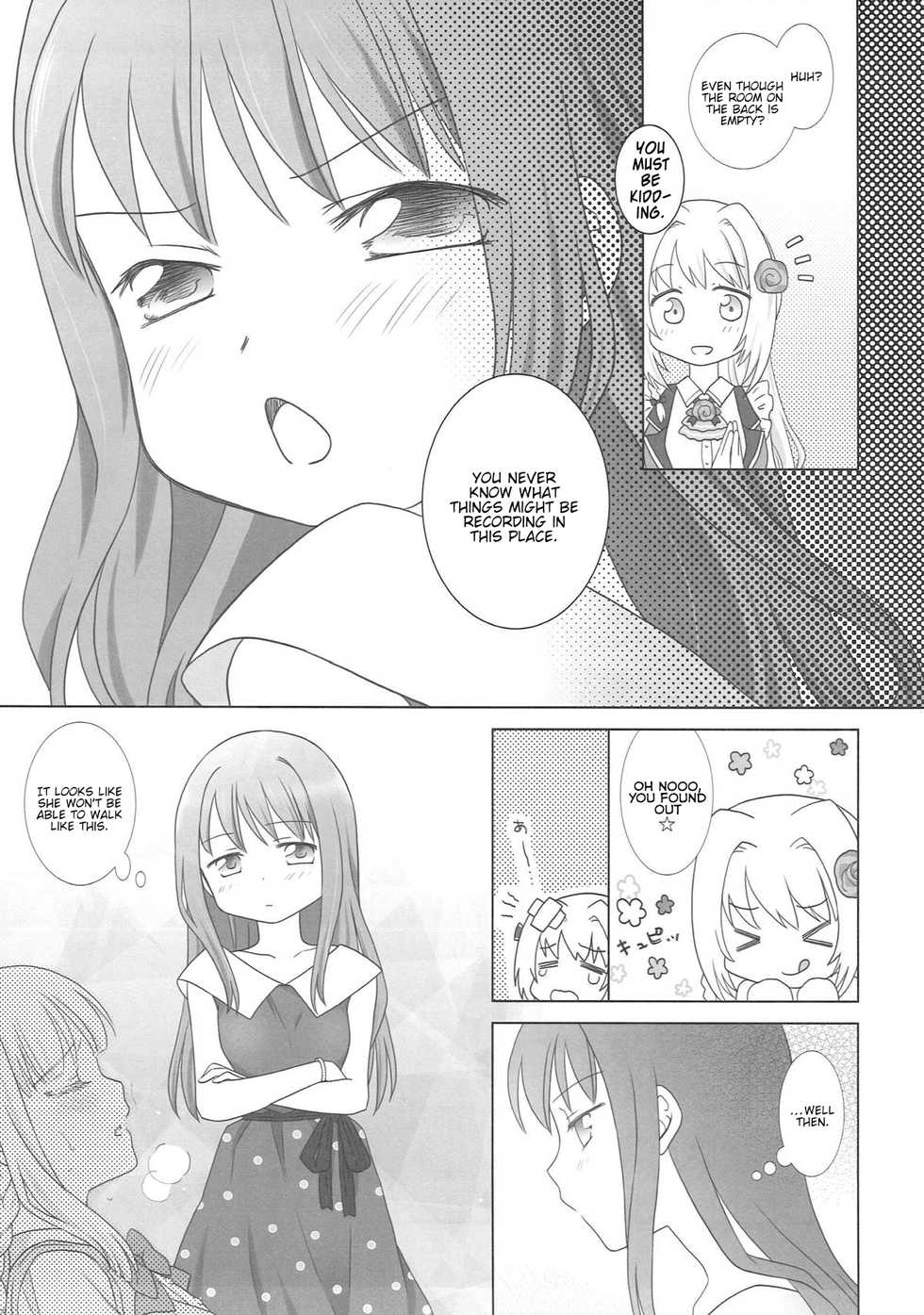 (C93) [pecon (Kino)] Houkiboshi to Kaketa Tsuki | The shooting star and the waning moon (Puella Magi Madoka Magica Side Story: Magia Record) [English] - Page 6