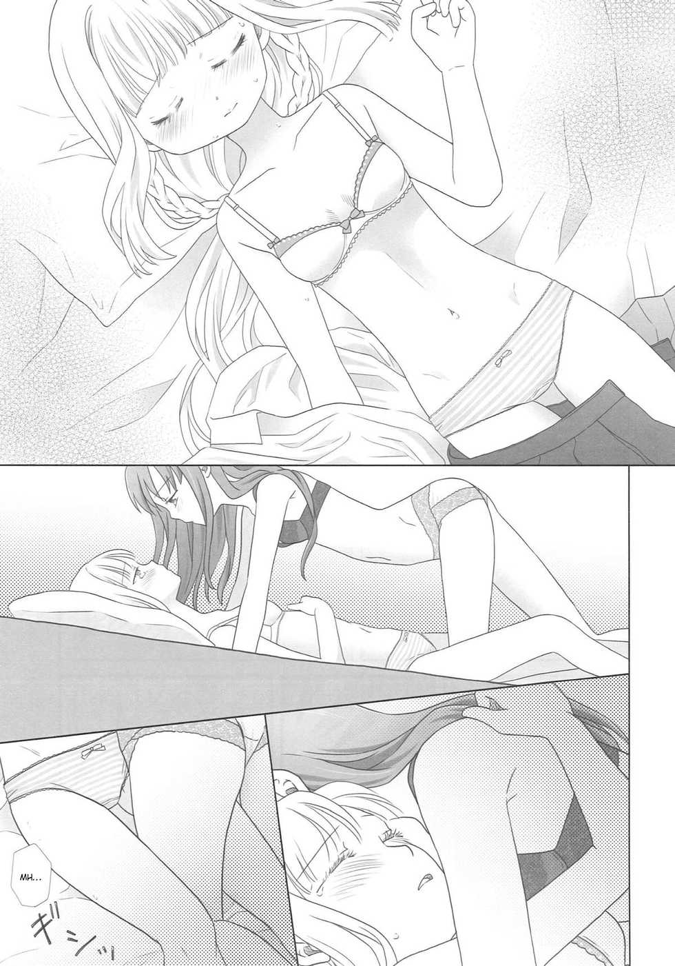 (C93) [pecon (Kino)] Houkiboshi to Kaketa Tsuki | The shooting star and the waning moon (Puella Magi Madoka Magica Side Story: Magia Record) [English] - Page 18