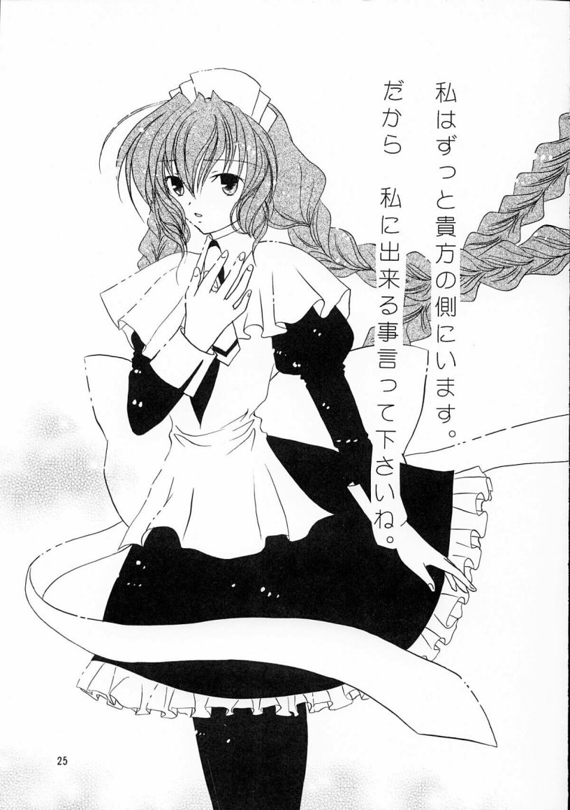 (C61) [STUDIO FOX (Nanno Koto, Kenzaki Mikuri)] Kimi wa Boku no Takaramono (Chobits) - Page 26