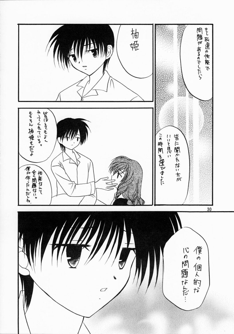 (C61) [STUDIO FOX (Nanno Koto, Kenzaki Mikuri)] Kimi wa Boku no Takaramono (Chobits) - Page 31