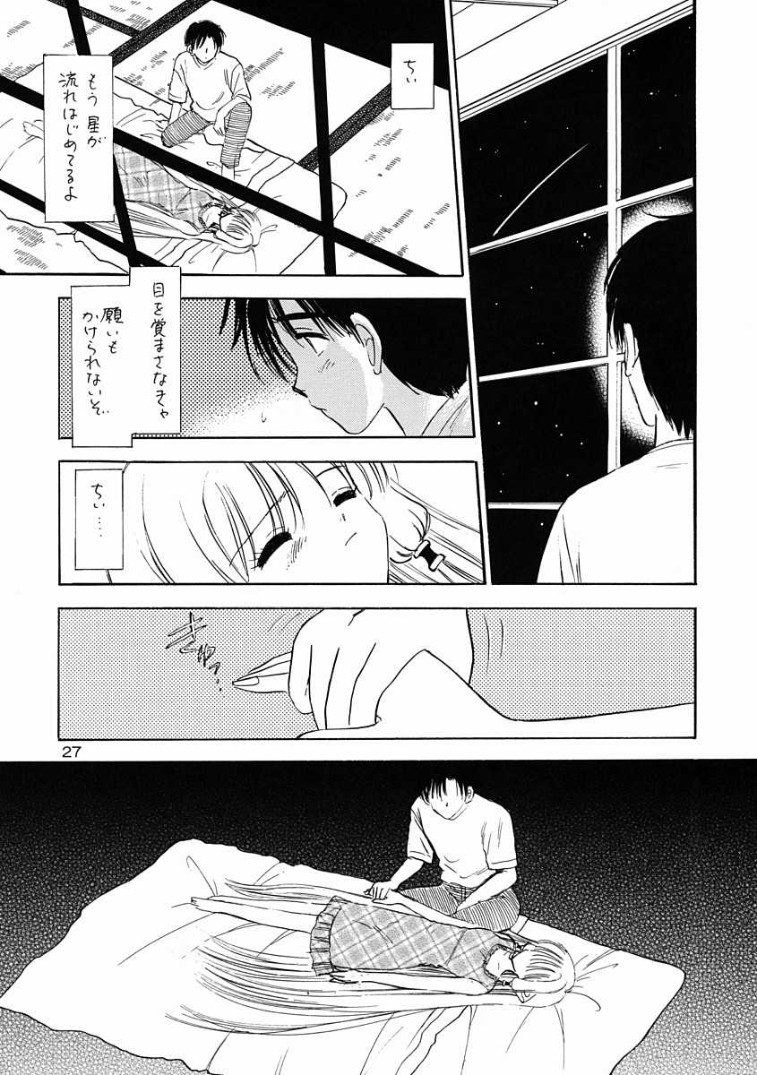 (C62) [Mystic Chord (Gyro Amarume)] Hoshi ni Negai o (Chobits) - Page 25