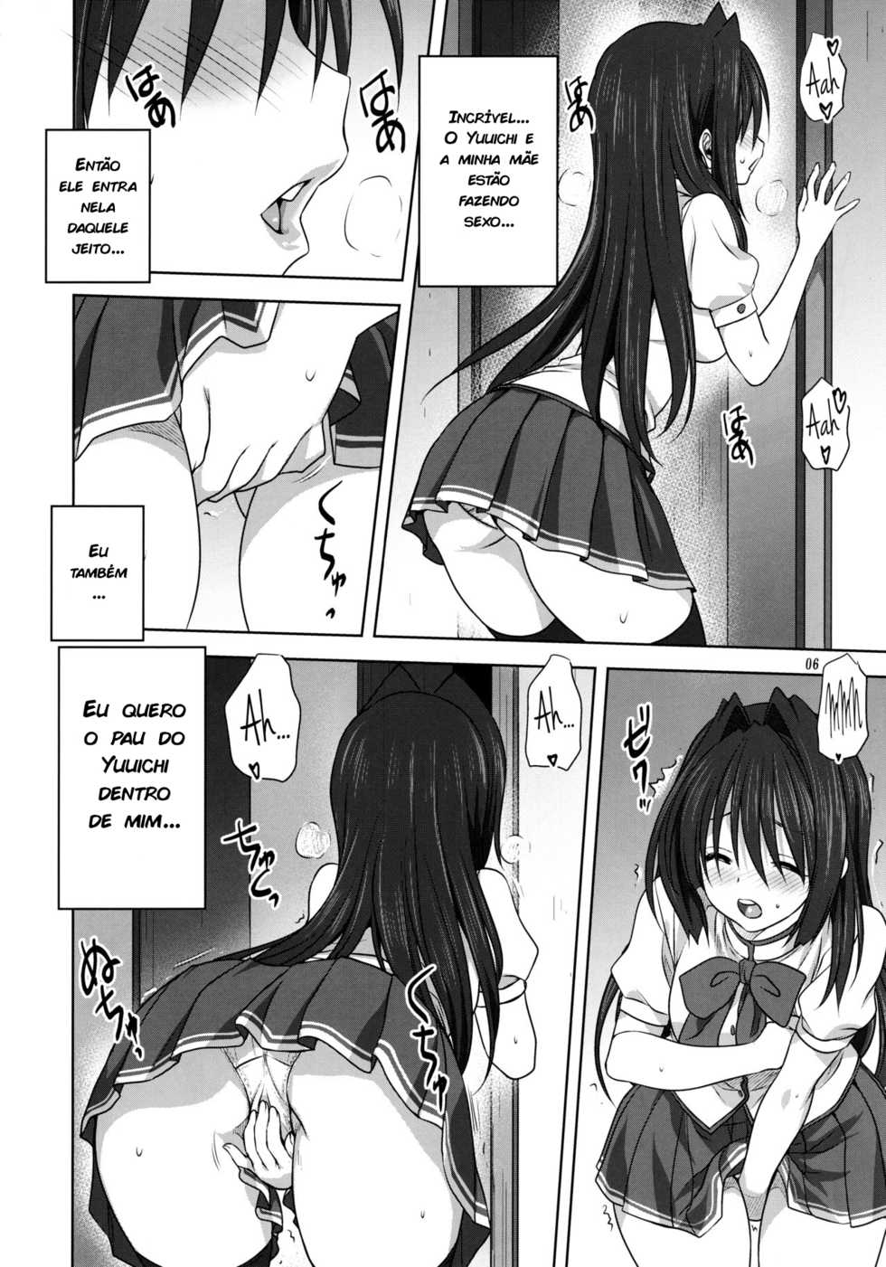 (C92) [Mitarashi Club (Mitarashi Kousei)] Akiko-san to Issho 20 (Kanon) [Portuguese-BR] [zk3y] - Page 5