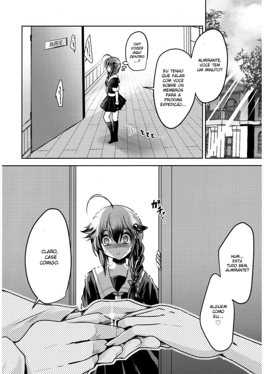(C97) [Usubeniya (Usubeni Sakurako)] Yamanai Ame, Akenai Yoru. (Kantai Collection -KanColle-) [Portuguese-BR] [Ninjaboy] - Page 13