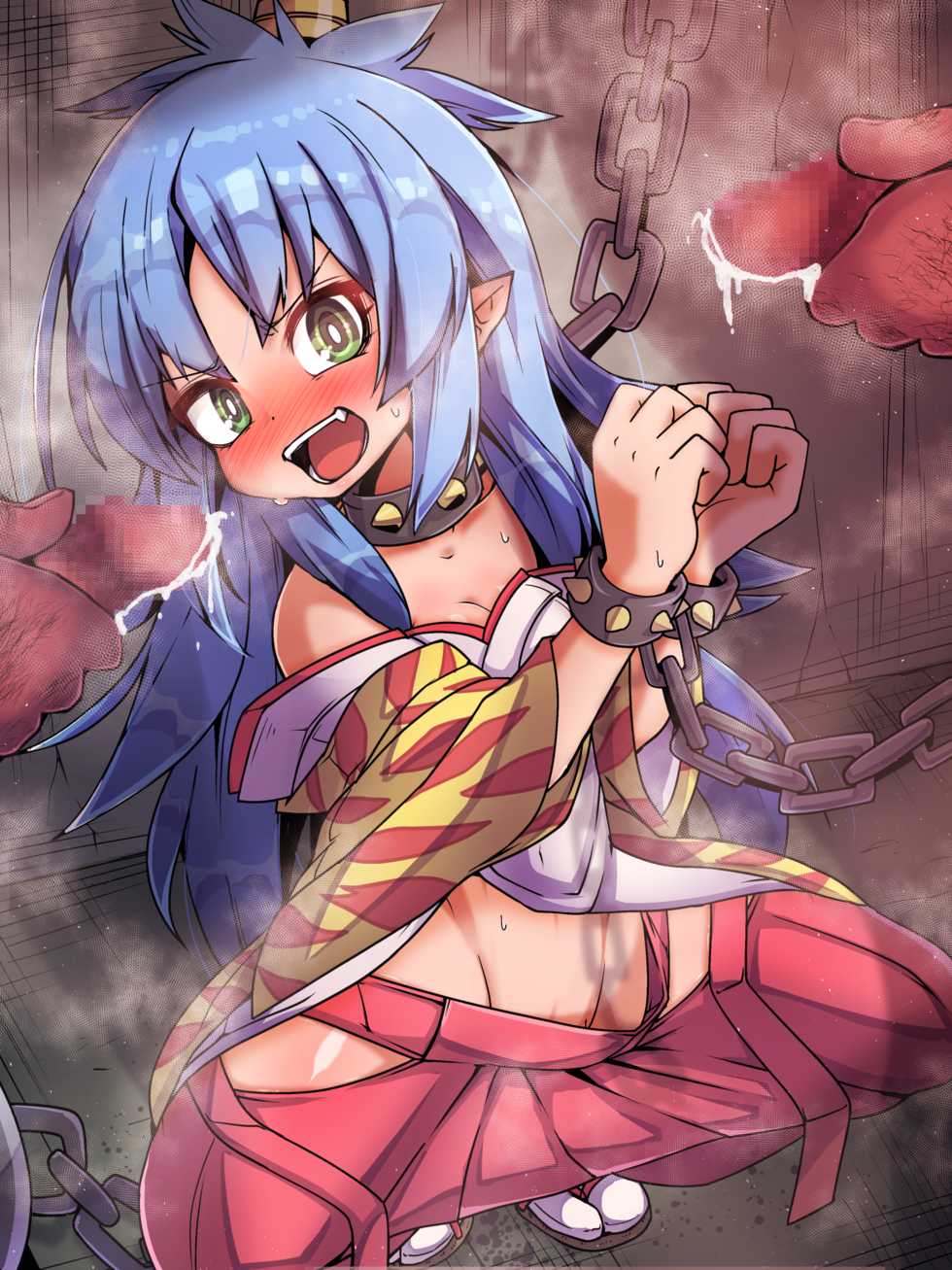 [Moyachii] Uragirimono toshite Tsukamari Moto Buka Oni-tachi o Nagusameru Koto shika Riyou Kachi no Nai Yashahime (Shin Momotarou Densetsu) [Pixiv FANBOX] - Page 3