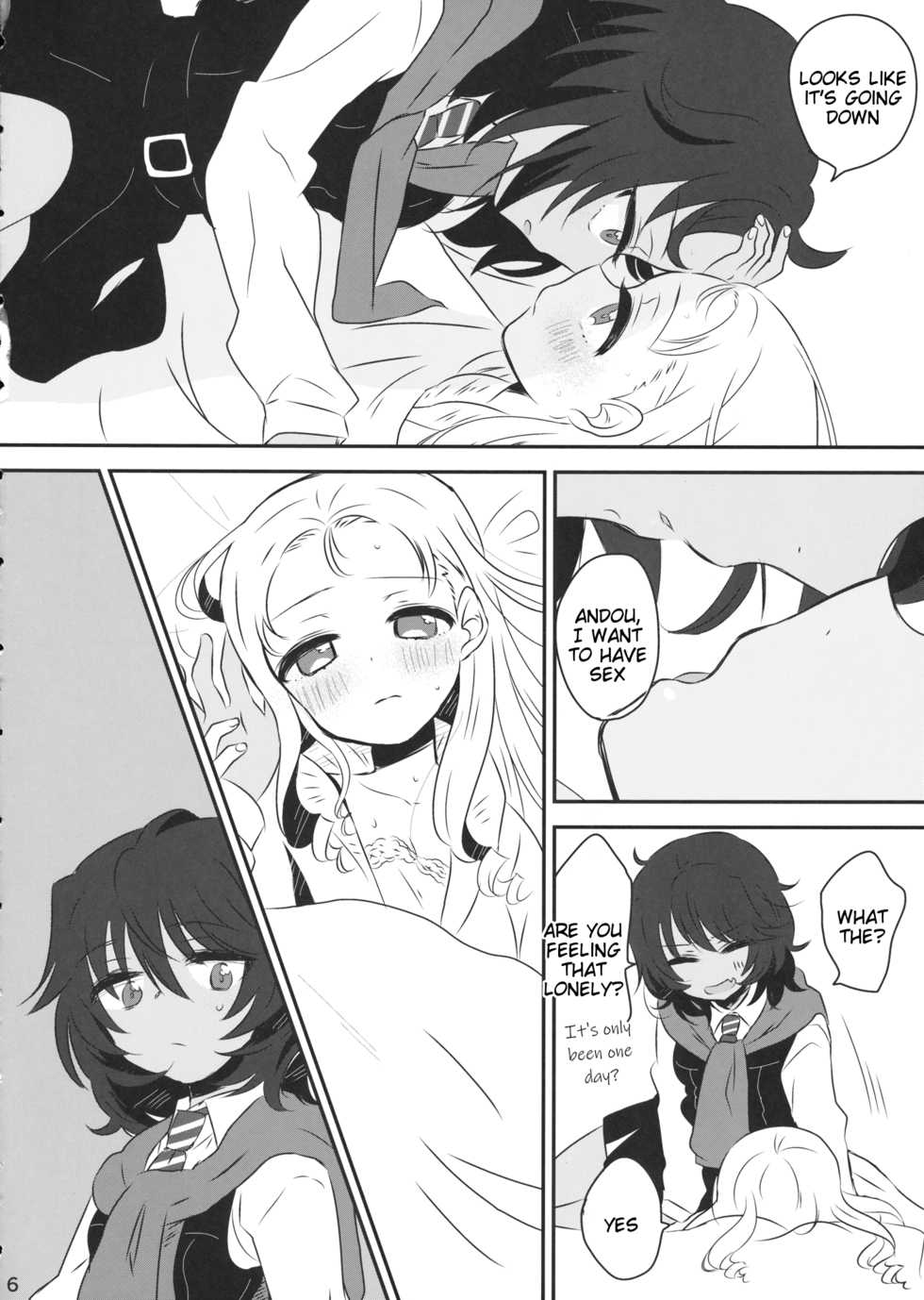 (Panzer Vor! 18) [Hiyashite Katameru (Kumasawa)] Petite chou chou (Girls und Panzer) [English] [Tigoris Translates] - Page 5