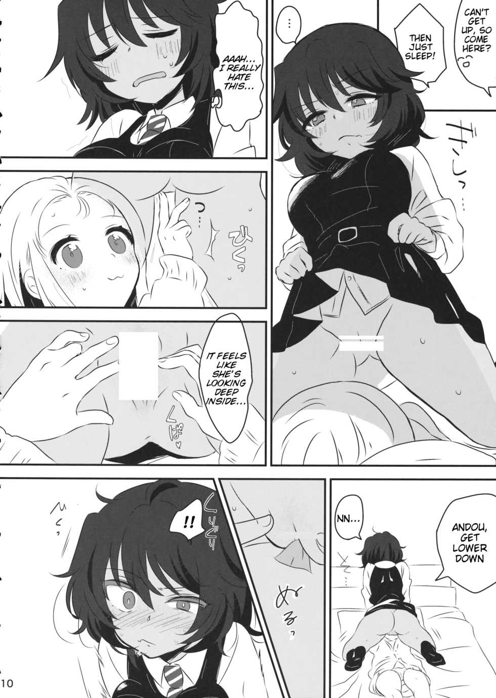 (Panzer Vor! 18) [Hiyashite Katameru (Kumasawa)] Petite chou chou (Girls und Panzer) [English] [Tigoris Translates] - Page 9