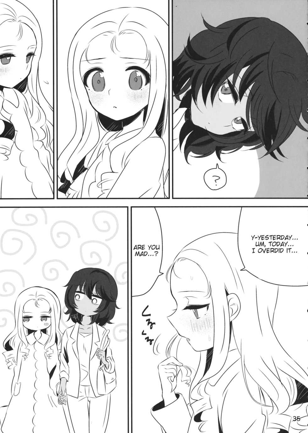 (Panzer Vor! 18) [Hiyashite Katameru (Kumasawa)] Petite chou chou (Girls und Panzer) [English] [Tigoris Translates] - Page 34