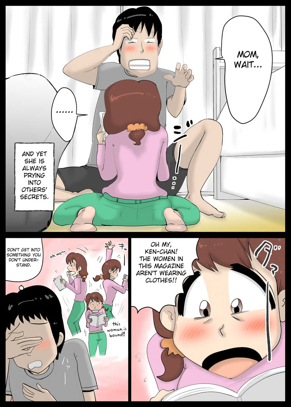 [Kazum] Chou Dotennen no Hahaoya ga Kyou mo Ore o Sasotte kuru [English] [Fated Circle] - Page 4