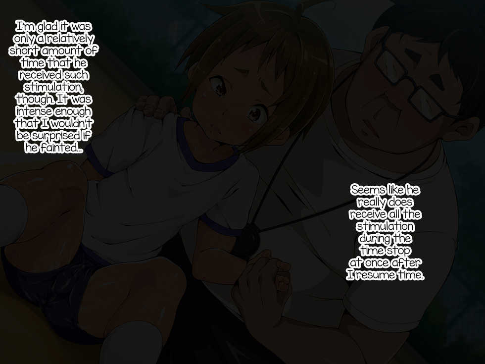 [Hinahara Yashiki (Hinahara Hajime)] Jikan Teishi! Nerau wa Mochiron Otokonoko [English] [mysterymeat3] - Page 33