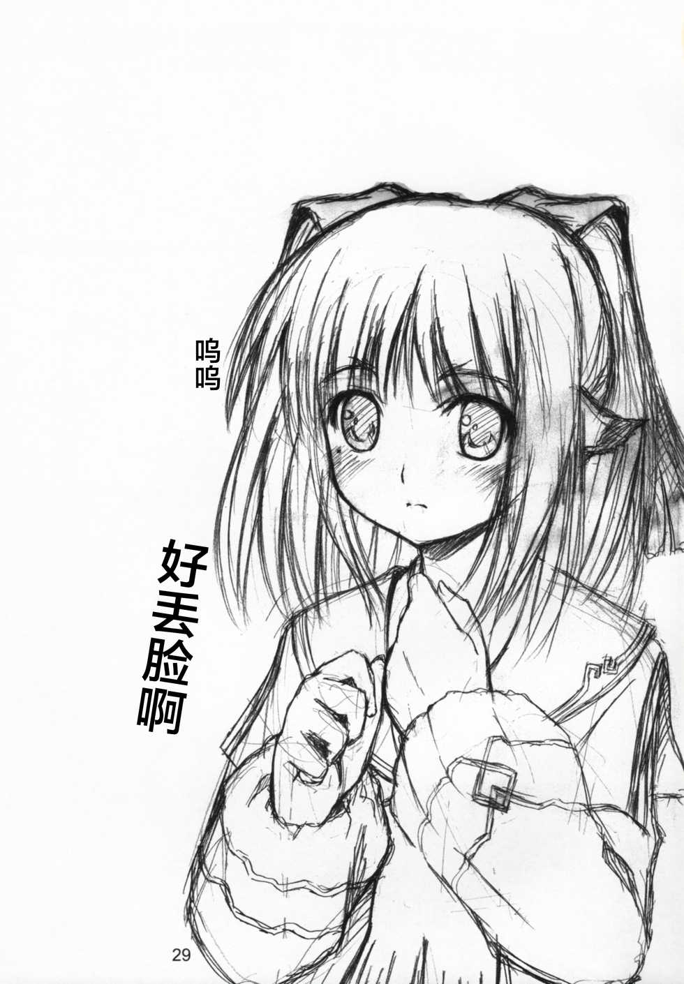 (C91) [Kanmiya Makkuro (Kuro Yorozu)] Himitsu no Yakai (Utawarerumono Itsuwari no Kamen) [Chinese] [不咕鸟汉化组] - Page 29