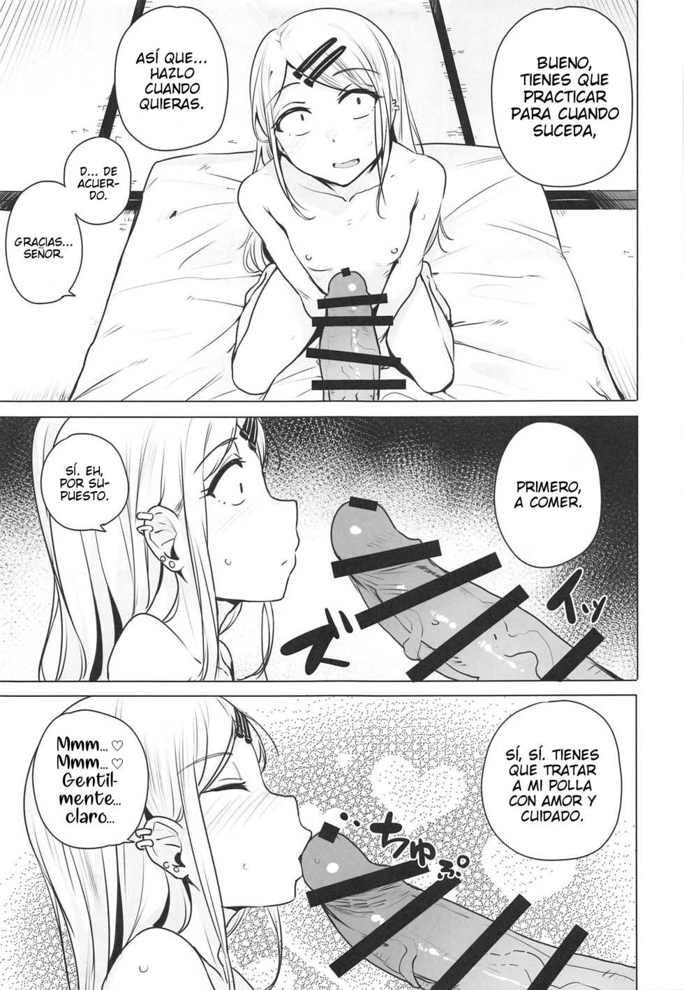 (COMIC1☆15) [wakamaker (wakamesan)] Saya-chan no ga Ichiban Oishii | Saya-chan es la Más Deliciosa (Dagashi Kashi) [Spanish] - Page 5