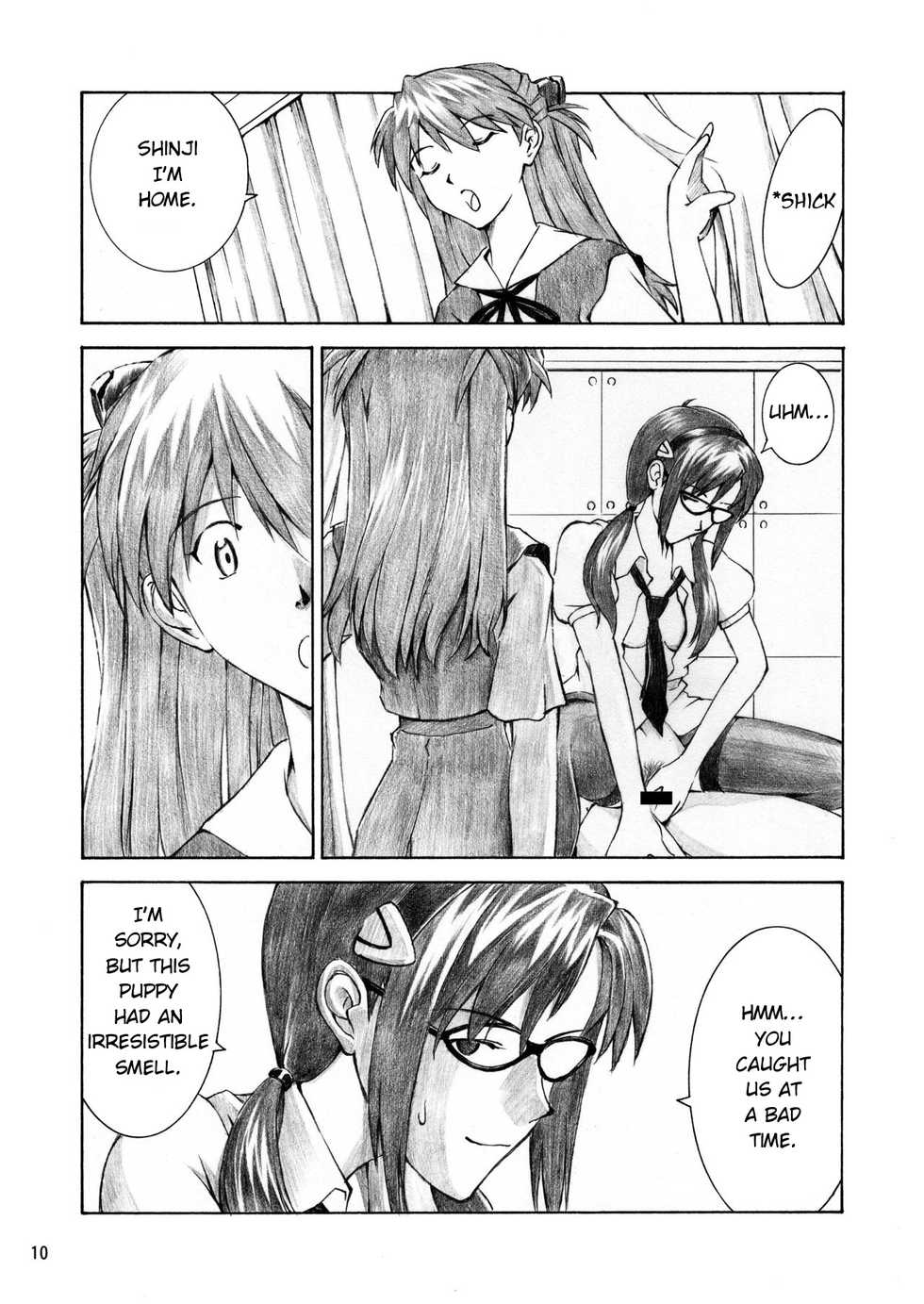[Tengu no Tsuzura (Kuro Tengu)] BLUE LEAF (Neon Genesis Evangelion) [English] [Digital] - Page 9