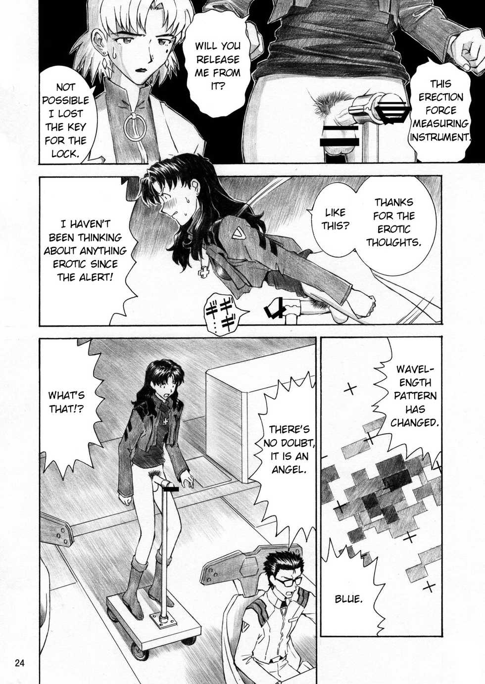[Tengu no Tsuzura (Kuro Tengu)] BLUE LEAF (Neon Genesis Evangelion) [English] [Digital] - Page 23