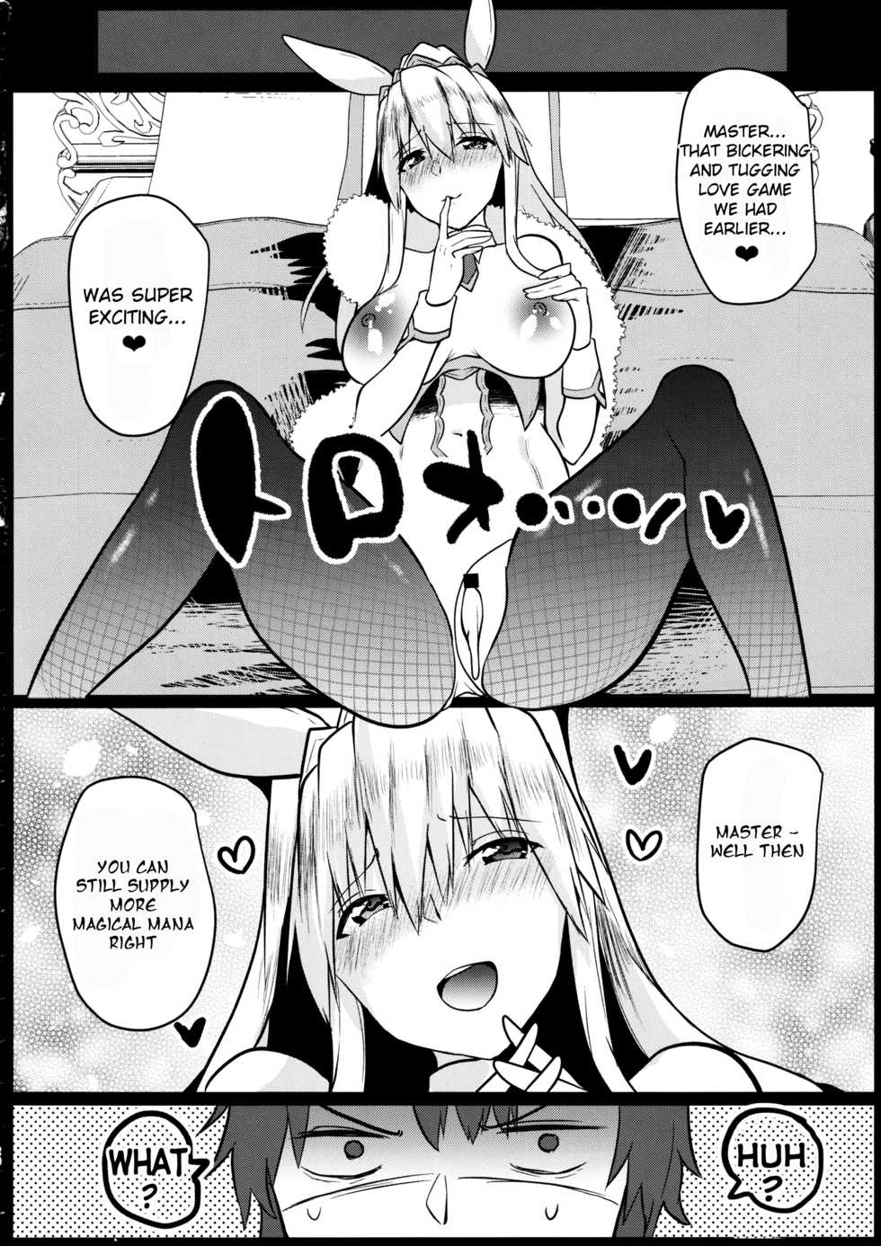 (C97) [Kuusou Monochrome (Abi)] Bunny ni Natta Artoria wa Seiyoku ga Sugoi (Fate/Grand Order) [English] [F.F.F.S.] - Page 19