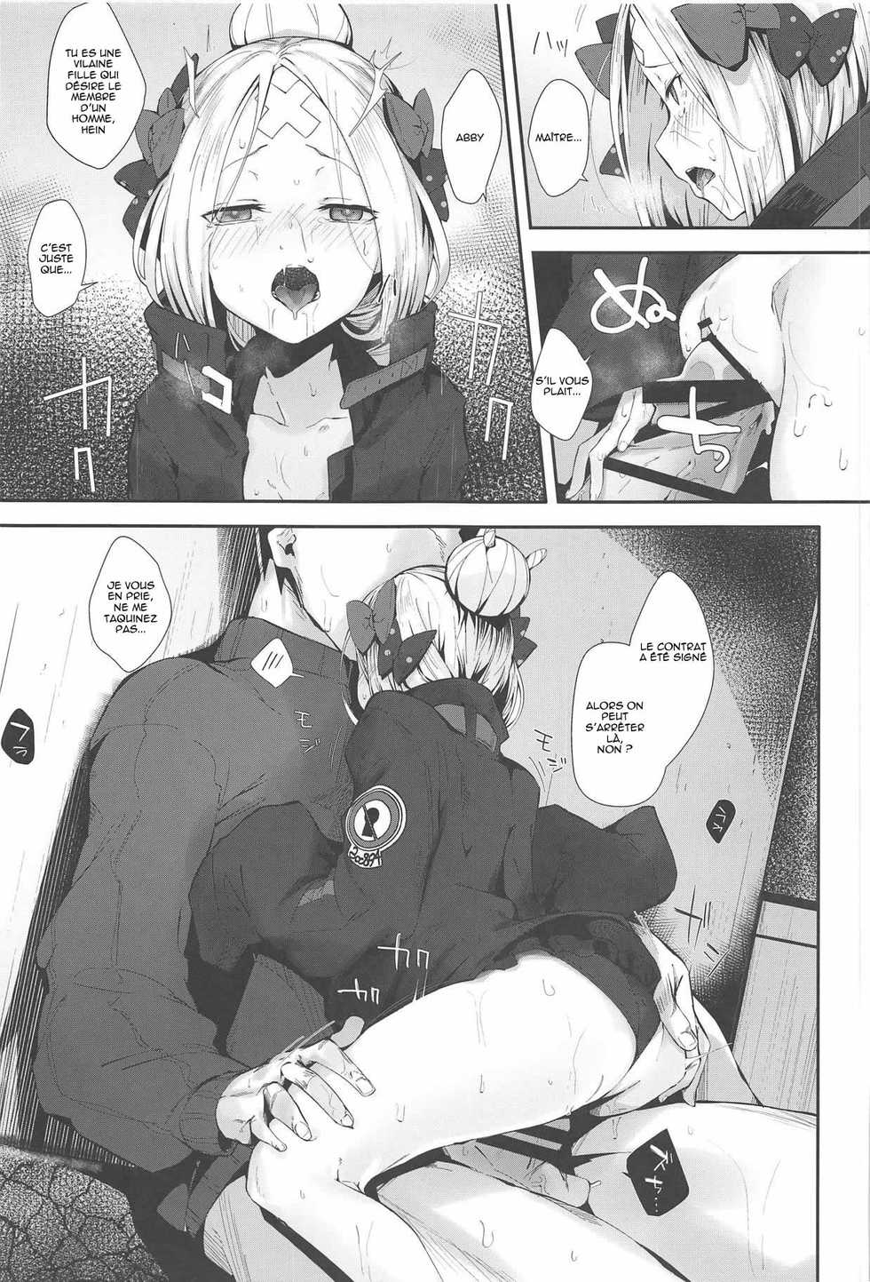 (C95) [GreenHouse (Uno Ryoku)] Hagure Servant Abby-chan wa Warui Ko | Abby la Vagabonde est une Mauvaise Fille (Fate/Grand Order) [French] [Meganecoco] - Page 10