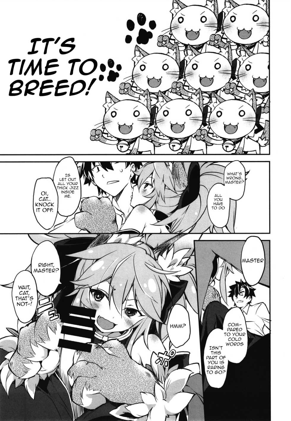 [Tomato Kanzume (Tomatomato)] Cat-chan Kozukuri Daisakusen | Cat-chan's Childmaking Grand Strategy (Fate/Grand Order) [English] [Kemonomimi Saikou] [Digital] - Page 7