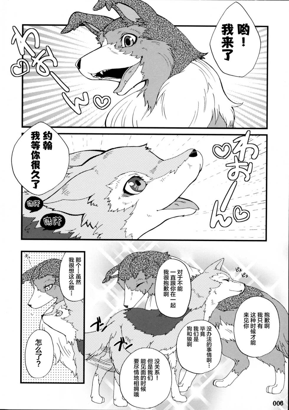 (Fur-st) [KEMONERS FUREST (Various)] Yotsu Ashi [Chinese] [悬赏大厅x新桥月白日语社汉化] - Page 5