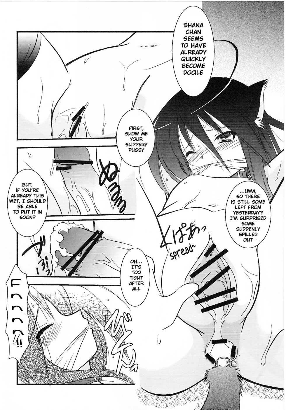 (C73) [Koutetsuryoku Kikaku (Taishin Kokuou Anton)] SX2 (Shakugan no Shana) [English] [sensualaoi] - Page 5