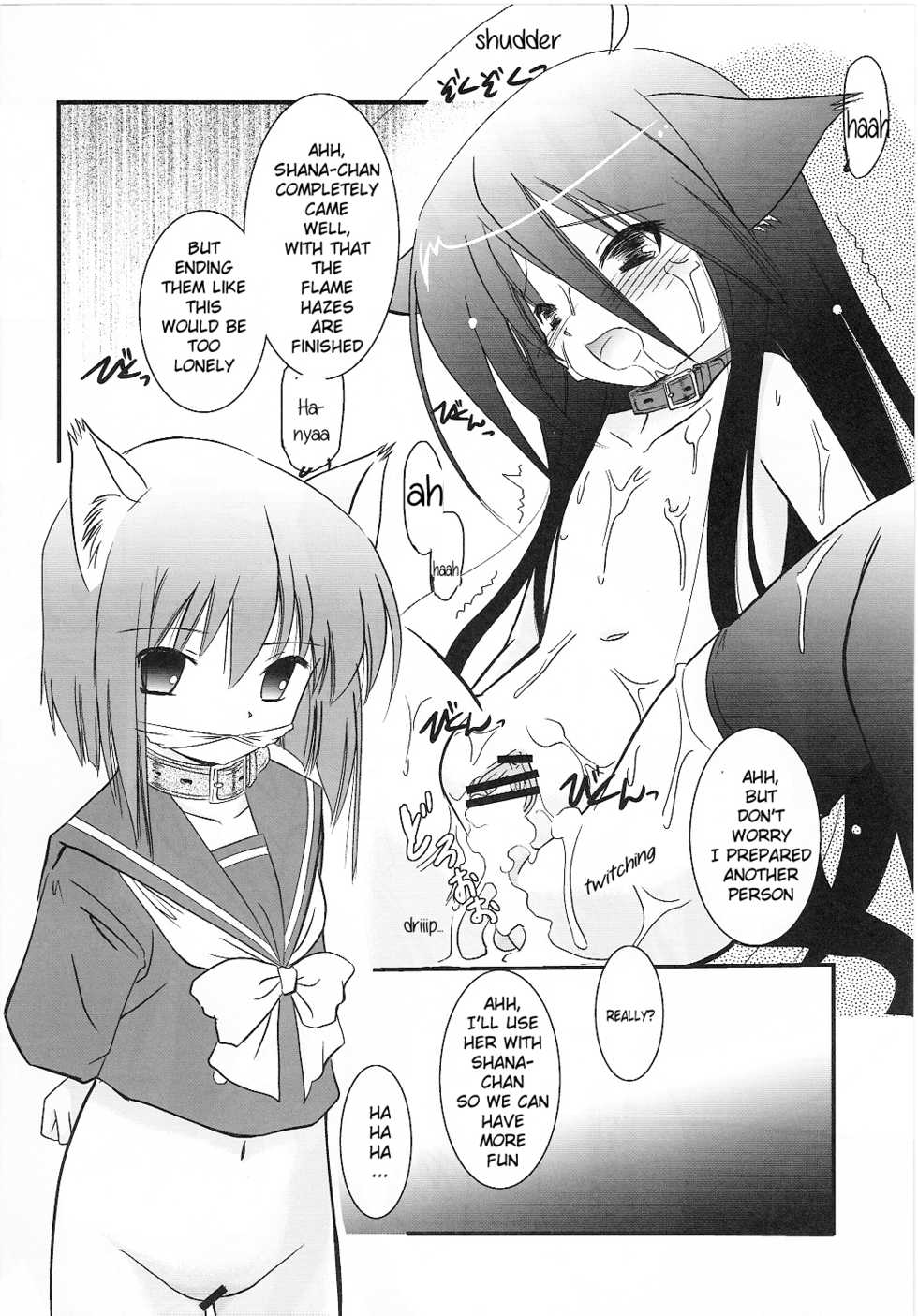 (C73) [Koutetsuryoku Kikaku (Taishin Kokuou Anton)] SX2 (Shakugan no Shana) [English] [sensualaoi] - Page 21