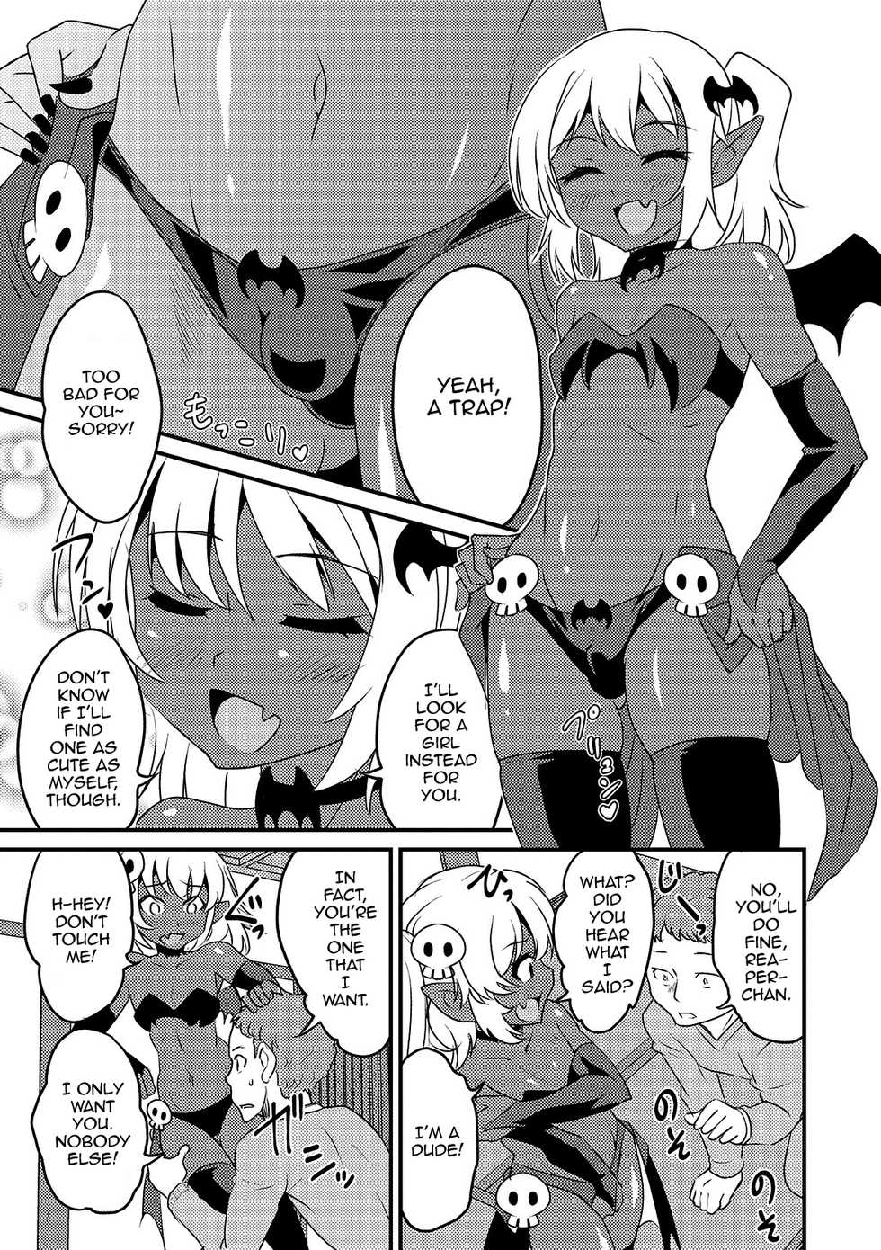 [Hanamaki Kaeru] Shinigami-chan Transfer (Otokonoko HEAVEN Vol. 48) [English] [mysterymeat3] [Digital] - Page 5