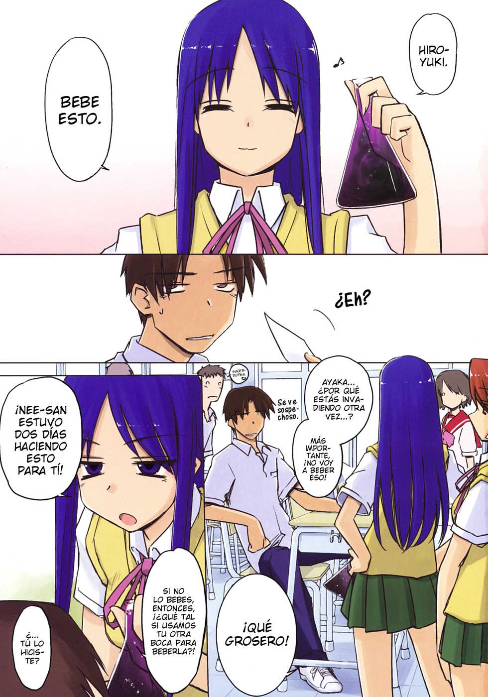 (C76) [Tear Drop (tsuina)] Aphrodisiac (To Heart) [Spanish] - Page 2