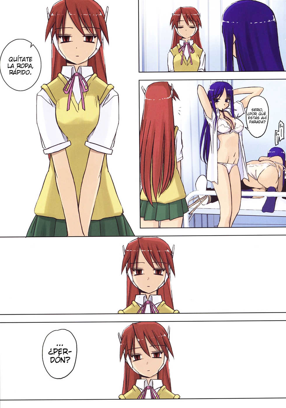 (C76) [Tear Drop (tsuina)] Aphrodisiac (To Heart) [Spanish] - Page 12