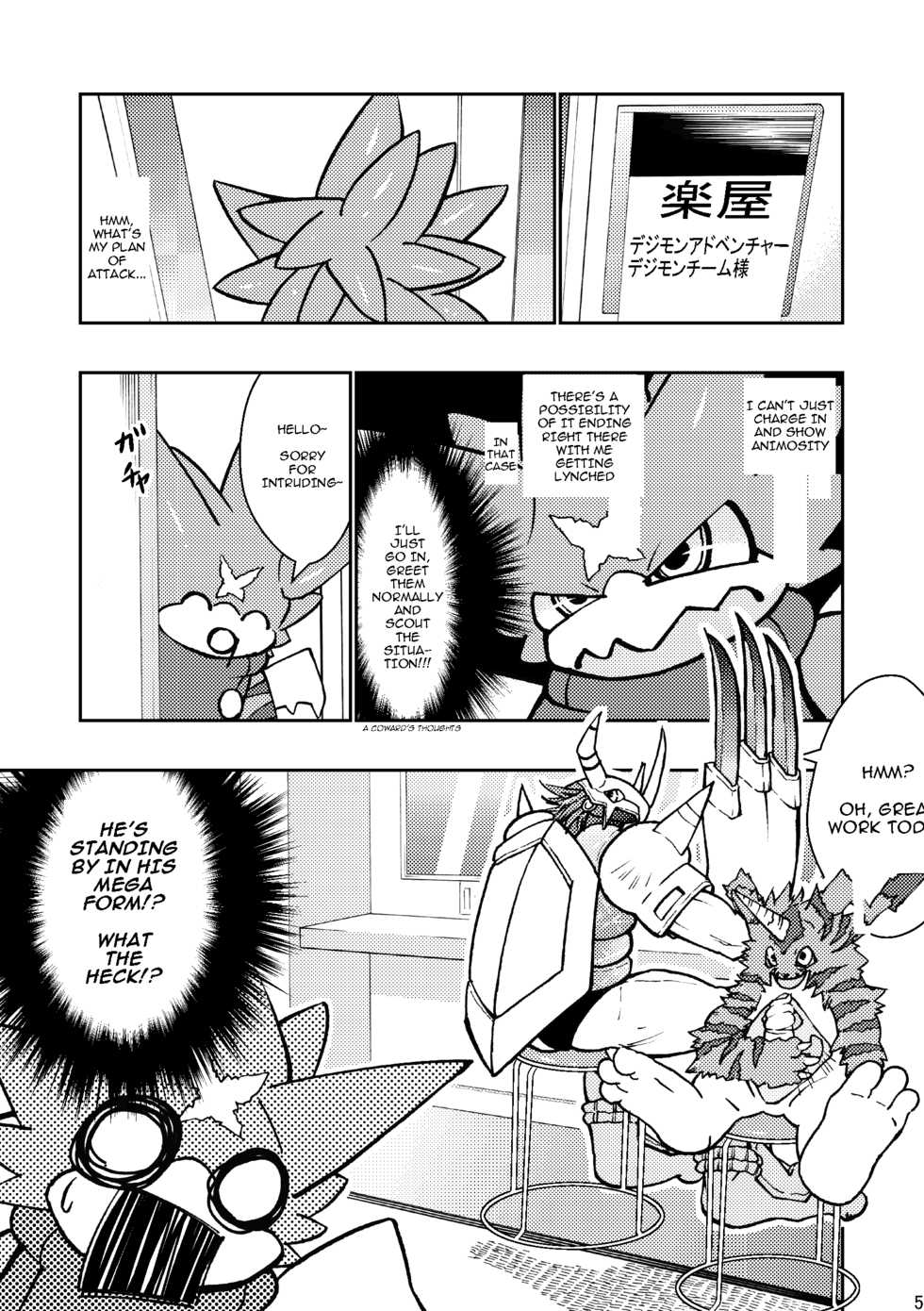 [Urusai Kokuen (Ekataraf)] X-Tales (Digimon Xros Wars) [English] [Digital] - Page 4