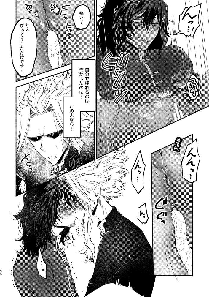 [Tokuni Nashi (Nyaro)] Chinoiserie Creampie Shoya Hen (Boku no Hero Academia) [Digital] - Page 35