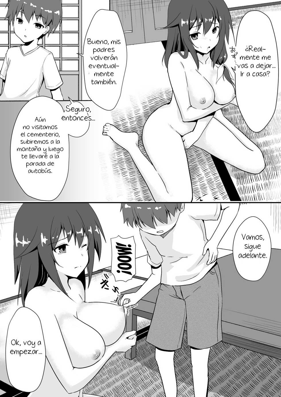[Watari Laboratory] Shin Owari no Natsu | El verdadero final del Verano. [Spanish] [El mago de las MILFS] - Page 32