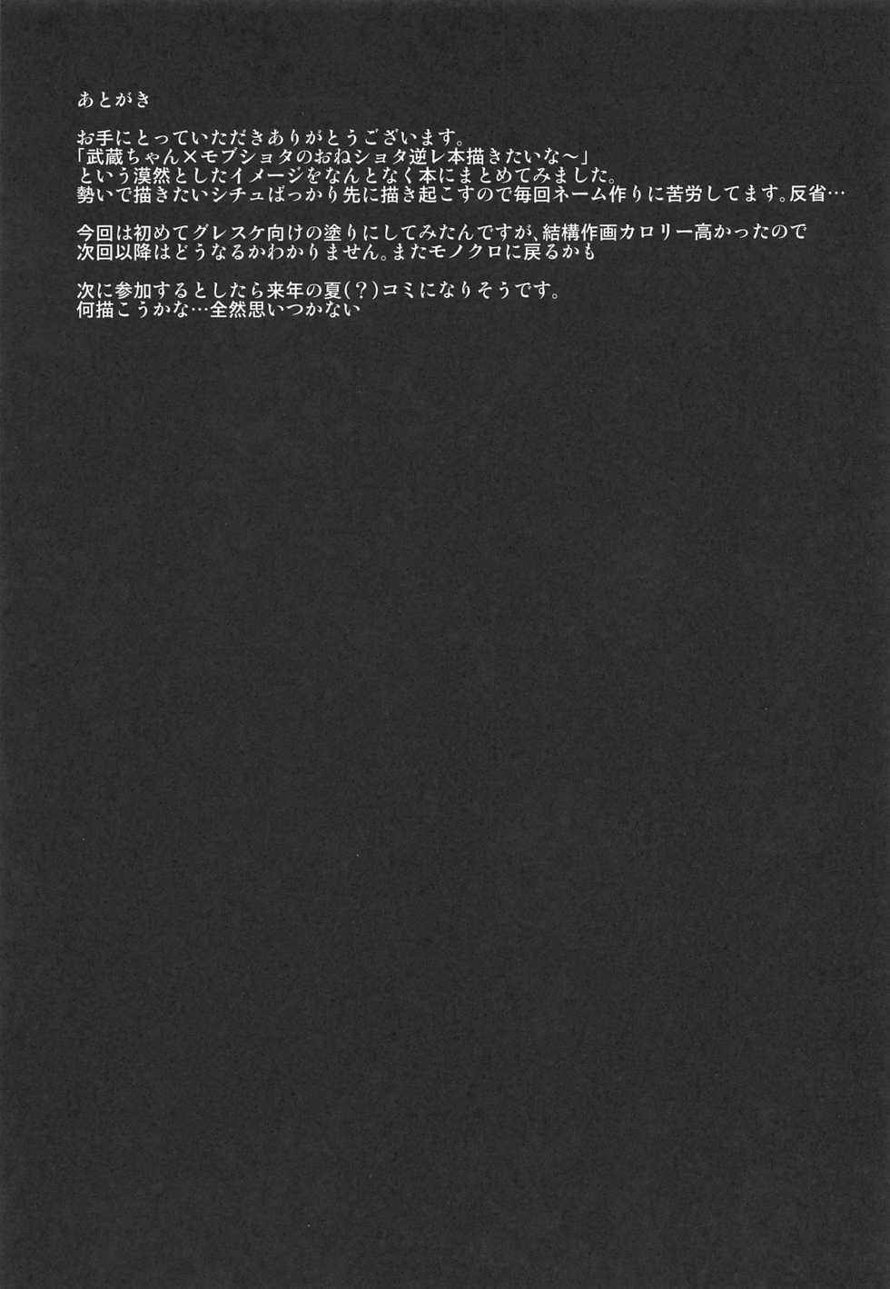 (C97) [Tesla pod (Elimiko)] Sakusei Kengou Musashi-chan (Fate/Grand Order) - Page 24