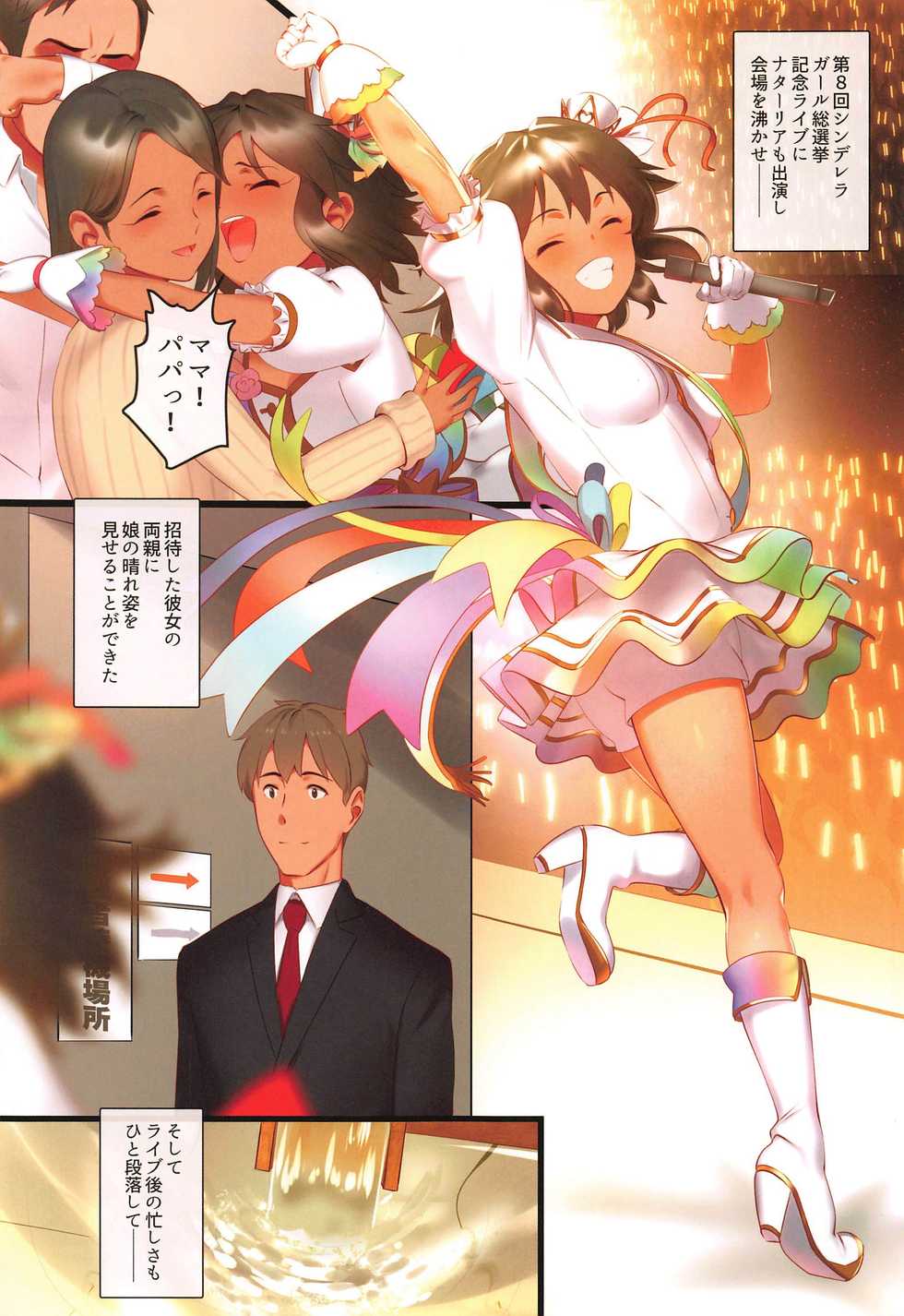 (CiNDERELLA ☆ STAGE 8 STEP) [Pettan Doujou (PettanP)] Natalia no Hon Onsen Hen (THE IDOLM@STER CINDERELLA GIRLS) - Page 2