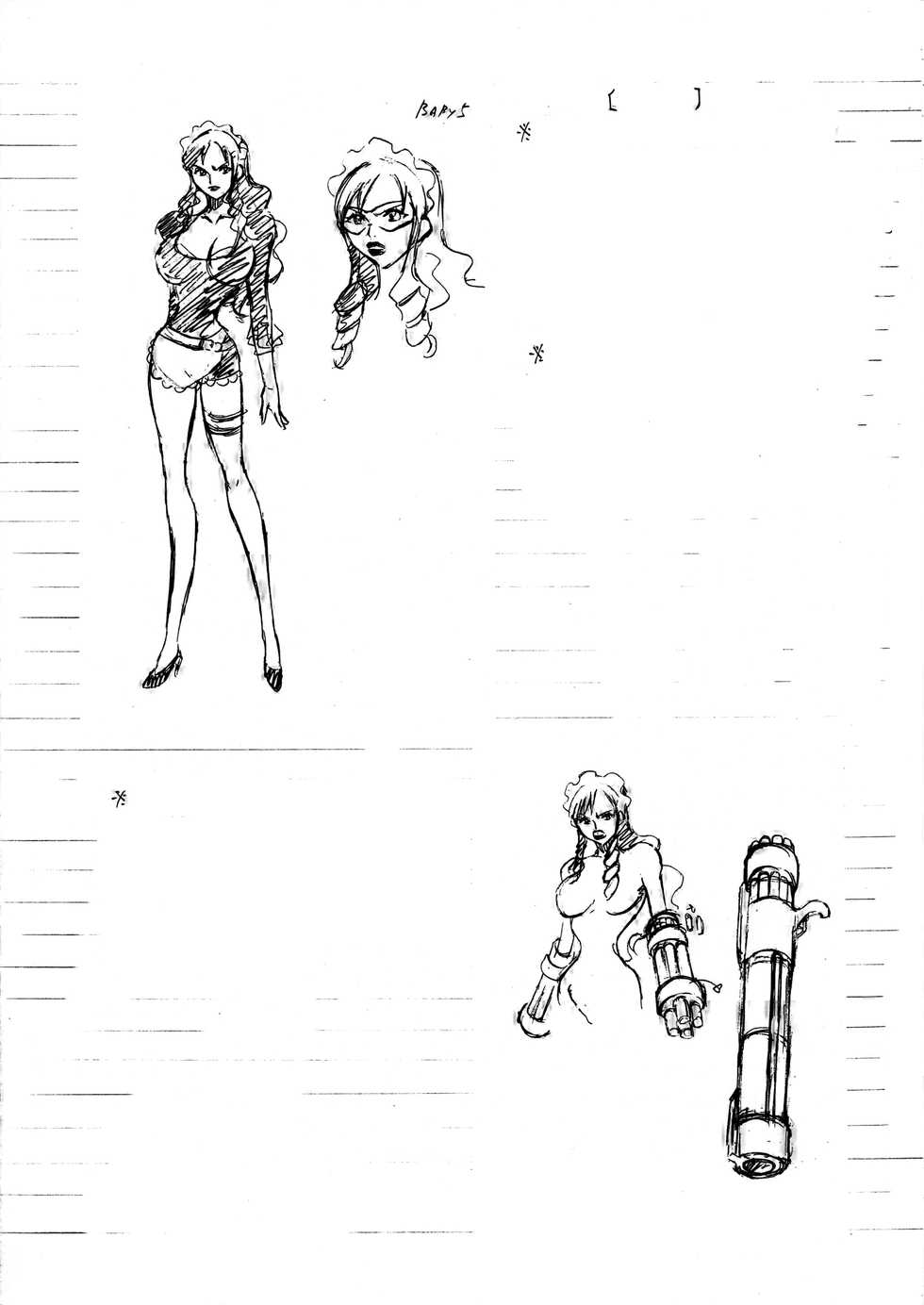 [Busou Megami (Kannaduki Kanna)] PIECE OF HEEL (One Piece) [Textless] - Page 19