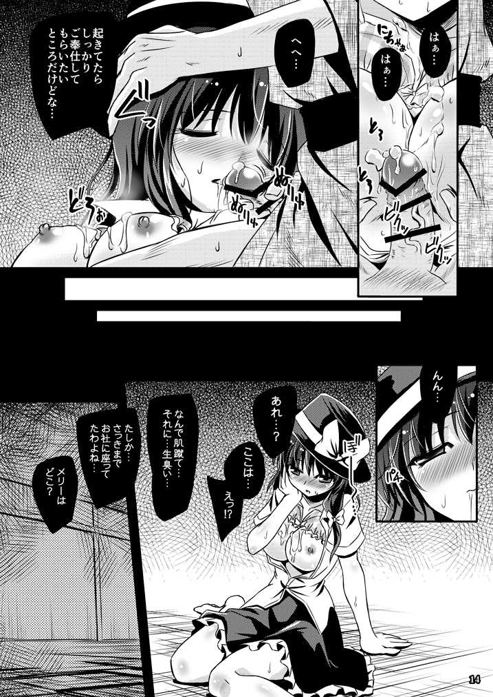 [Reverse Noise (Yamu)] Yume to Utsutsu no Kyoukai de (Touhou Project) [Digital - Page 14