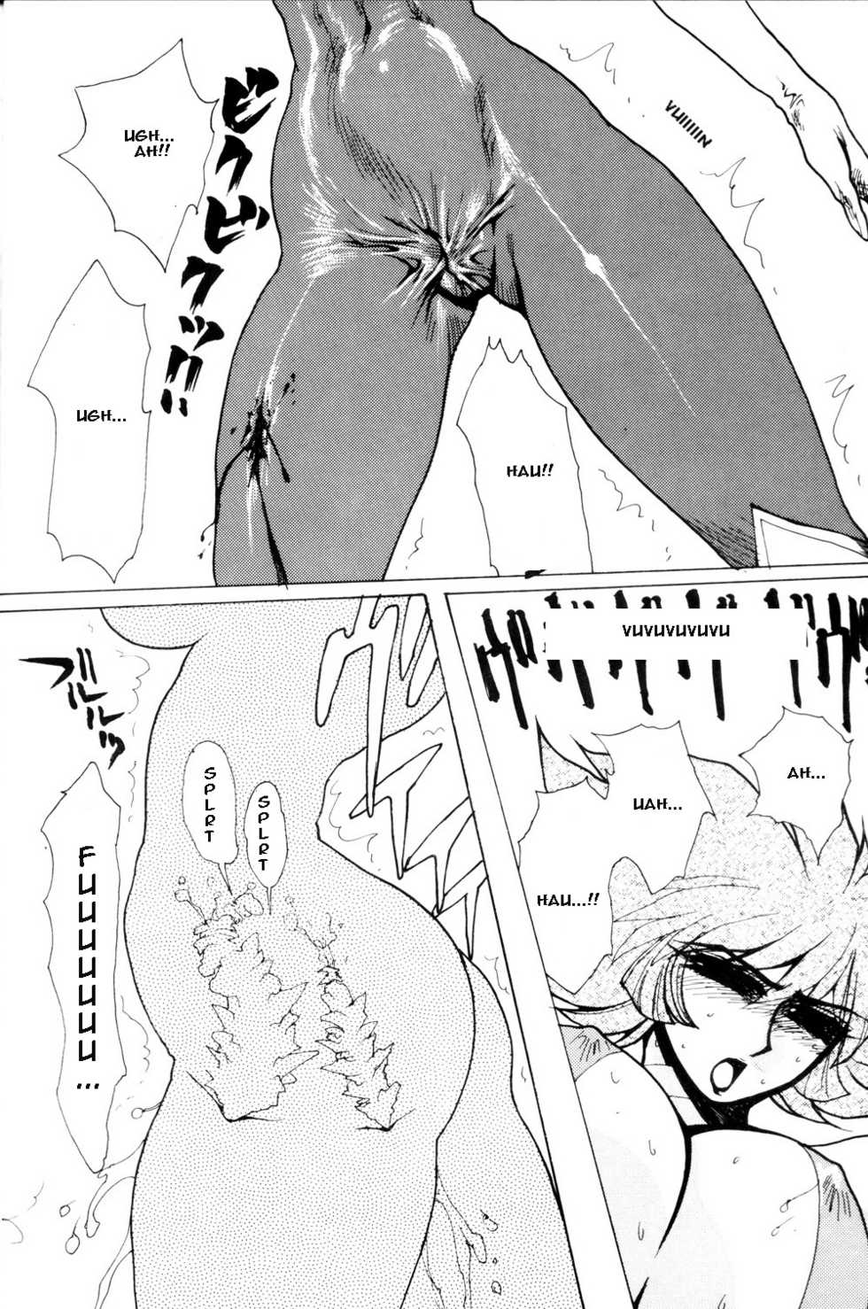 (C62) [Yuriai Kojinshi Kai (Yuri Ai)] Death & Destruction #3 (Cutey Honey) [English] - Page 10