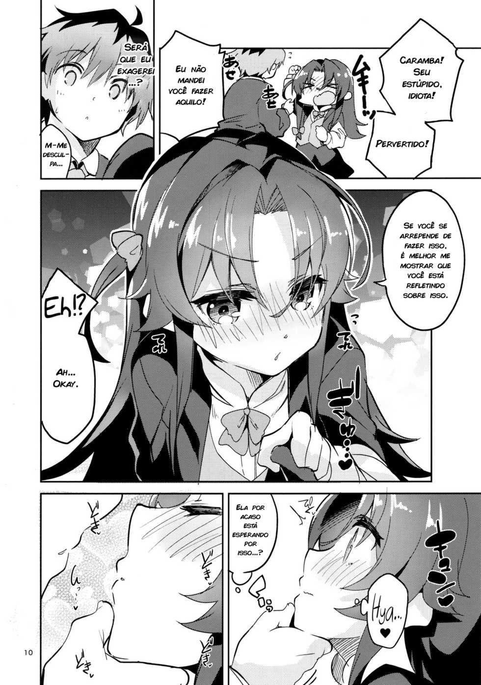 (C94) [Circle-FIORE (Ekakibit)] Ryuuou no Kyuujitsu Ura (Ryuuou no Oshigoto!) [Portuguese-BR] [zk3y] - Page 9