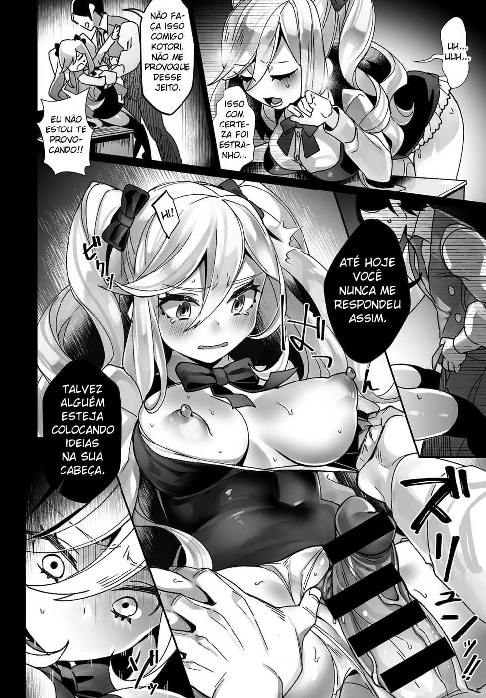 [Nokishita Negio] Kotori wa Tobanai (COMIC Anthurium 2018-09) [Portuguese-BR] [Digital] - Page 8