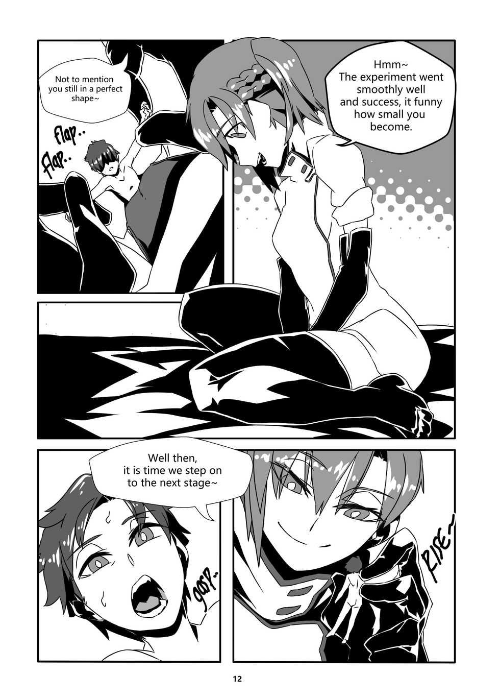 [Nefradel S.P.A. (Various)] Jintai Shukushou Goudoushi | Body Shrink Joint Comic [English] [Digital] - Page 11
