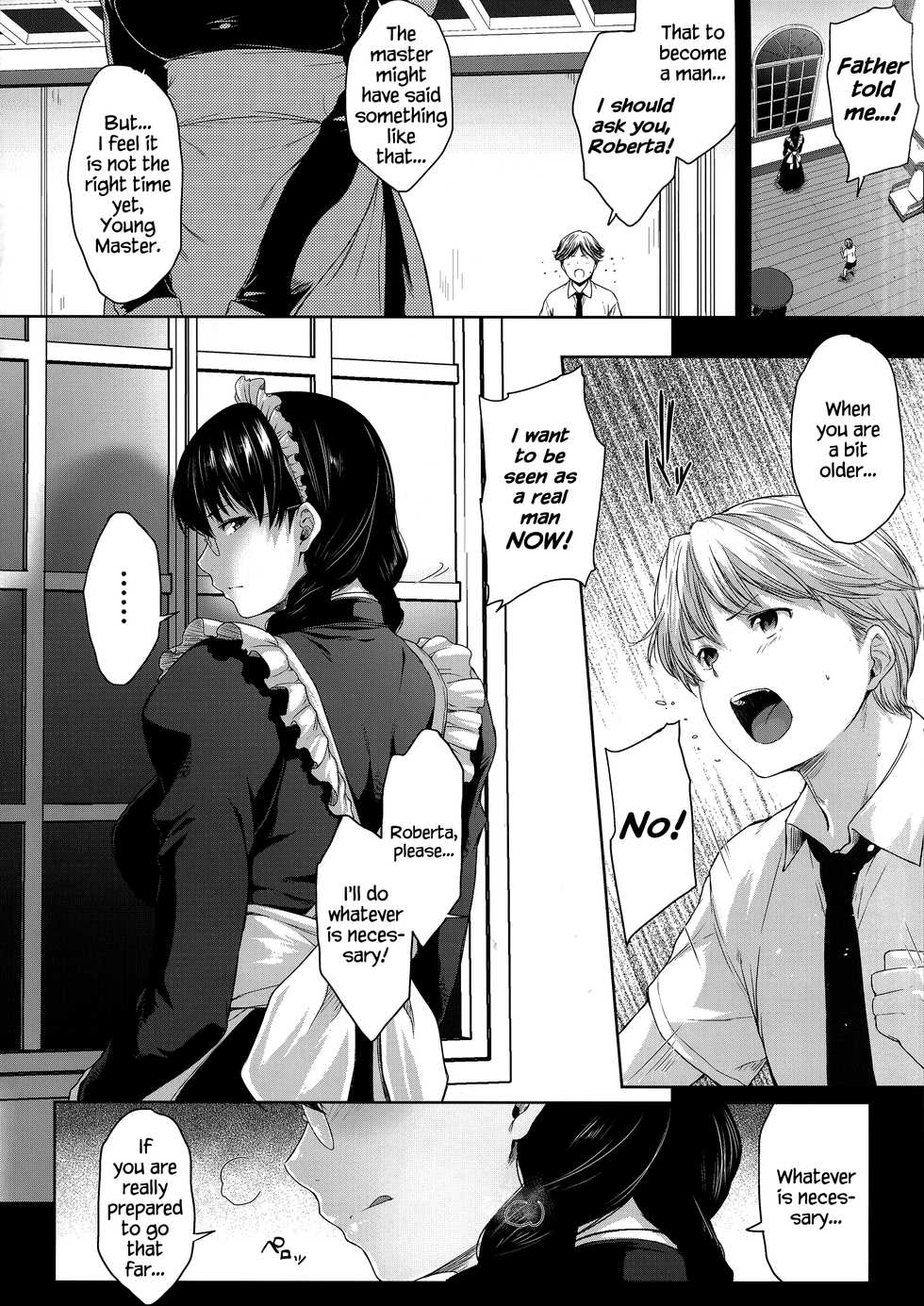 (C95) [O.S (Barlun)] Maid no Tsutome | Bloodhound Dog Maid (Black Lagoon) [English] [EHCOVE] - Page 6
