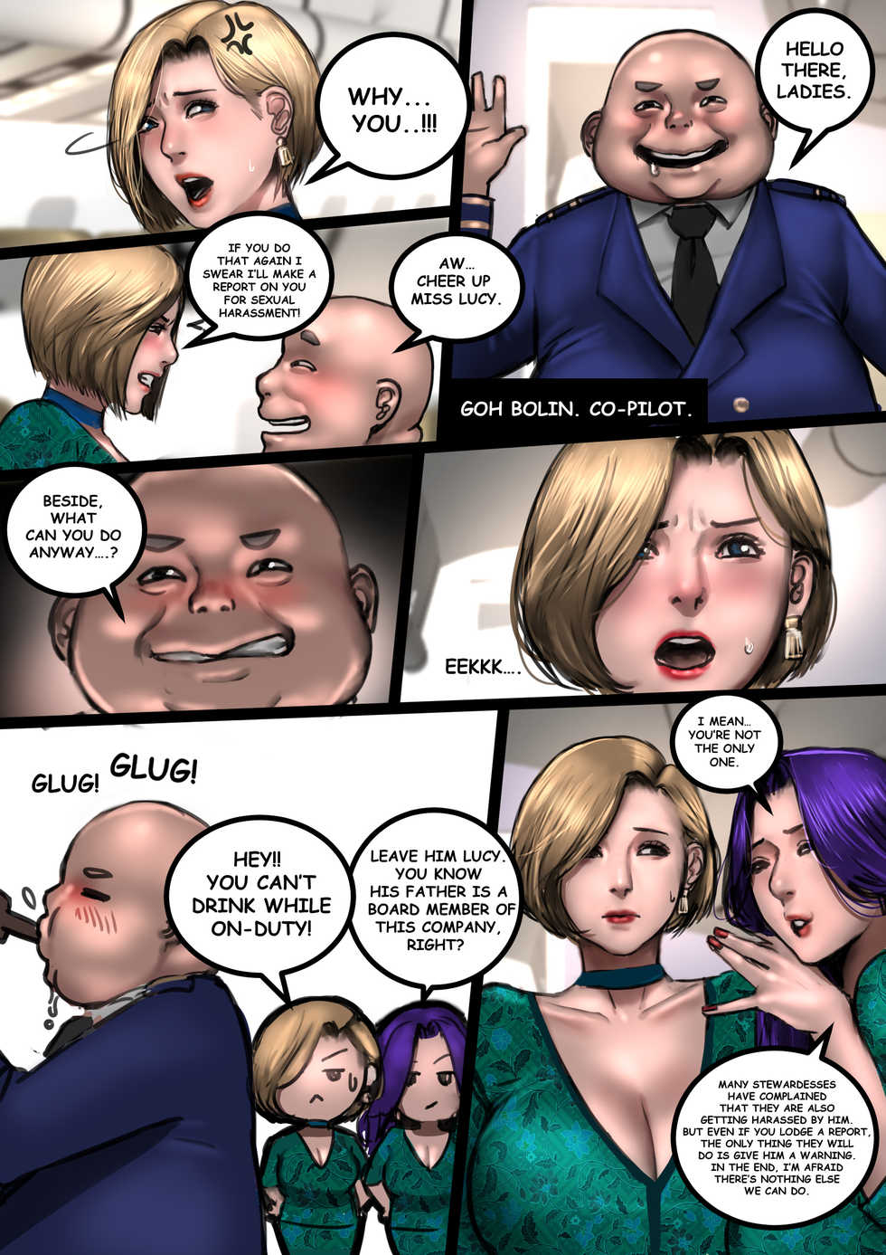 Milf Airlines - Pilot Side Story - Page 7