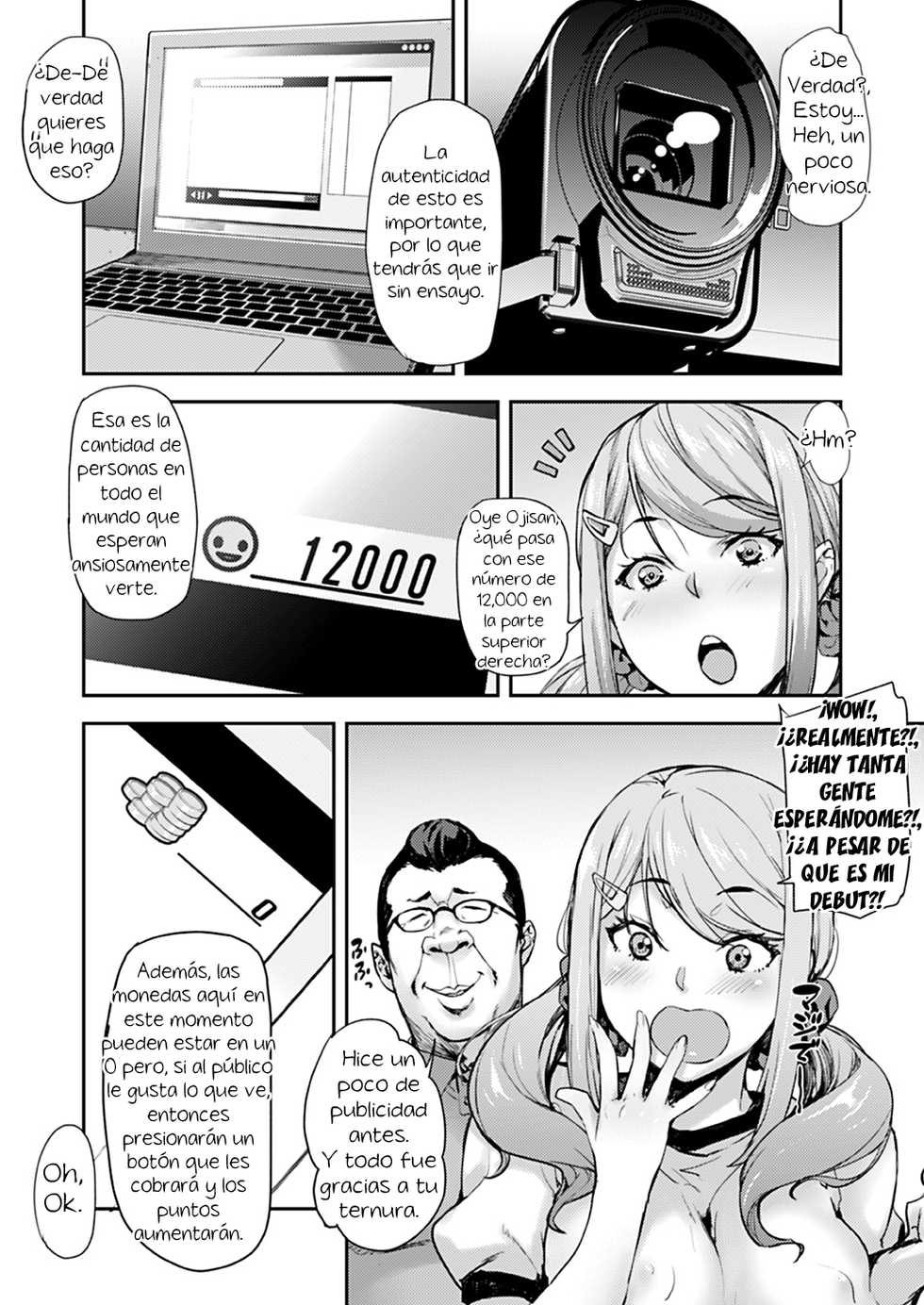 [Mix Fry (Takurou)] JK Mei no Karada wa Oji no Mono [Spanish] [El mago de las MILFS] [Digital] - Page 15