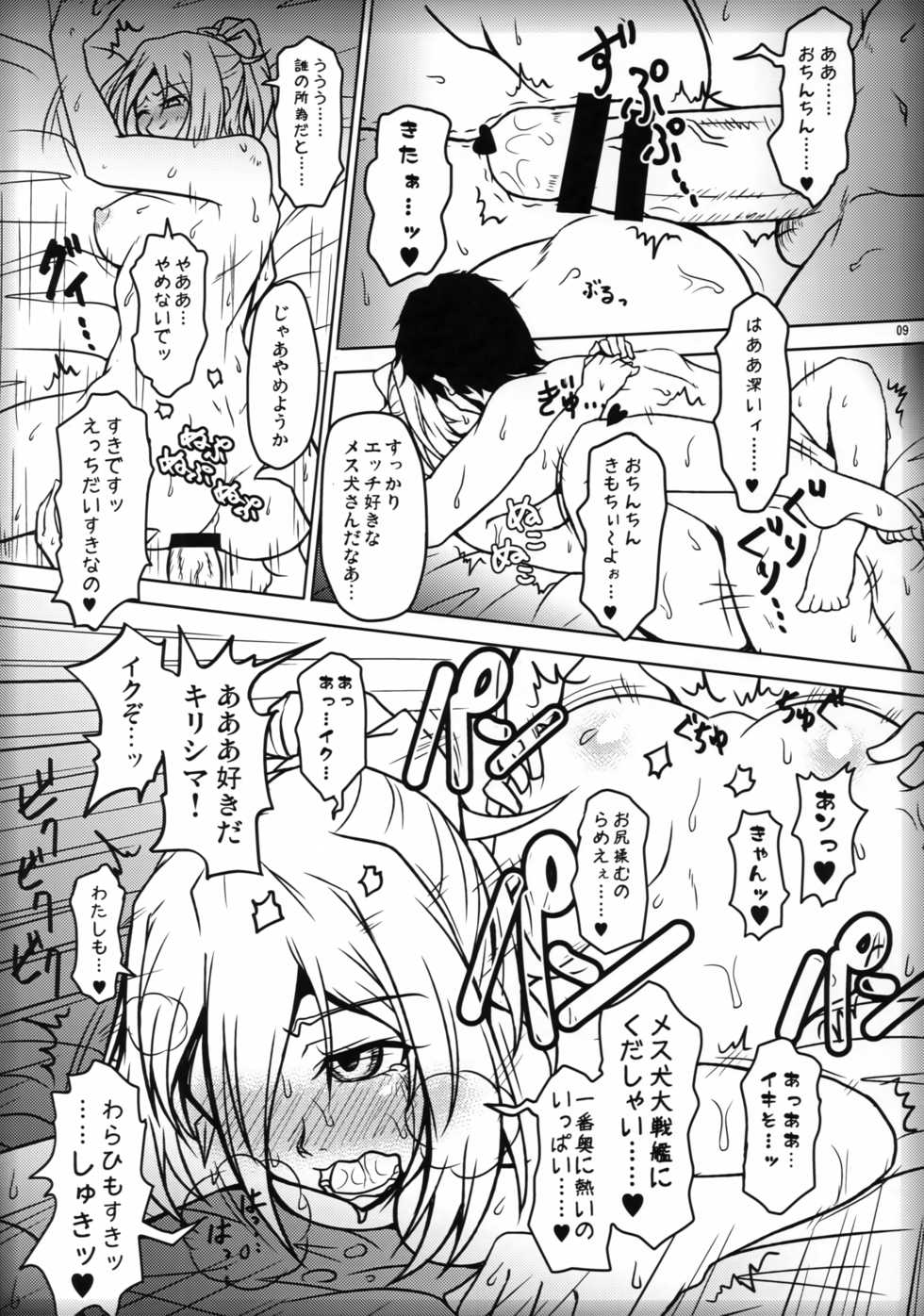 (C88) [Yorugumi (Ayanagi Gumimi)] Futari Gurashi no Arpeggio 3 (Arpeggio of Blue Steel) - Page 8