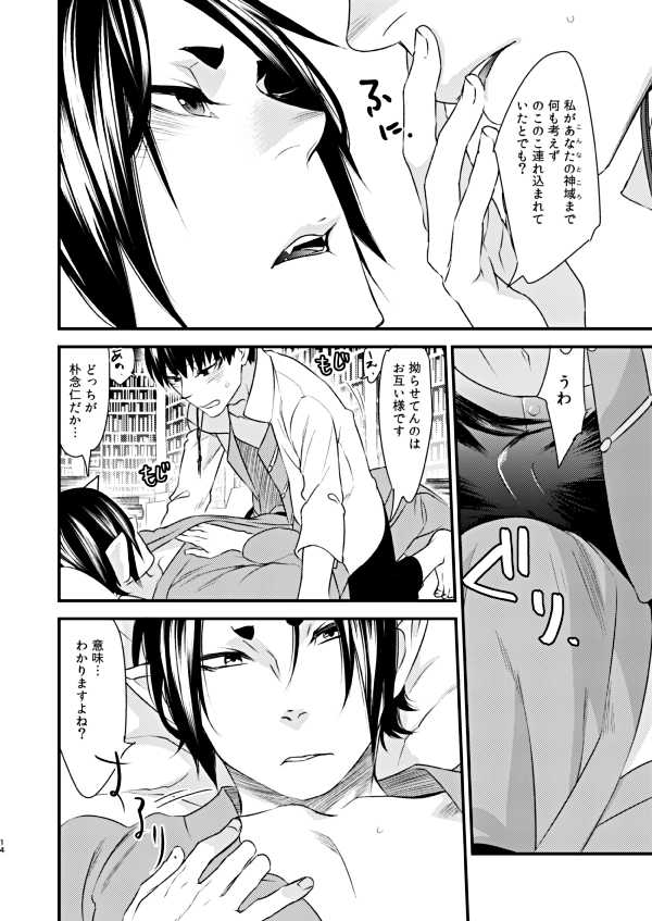 [Sakotsu Apron (Asoo)] Himitsu no Shoko (Hoozuki no Reitetsu) [Digital] - Page 13