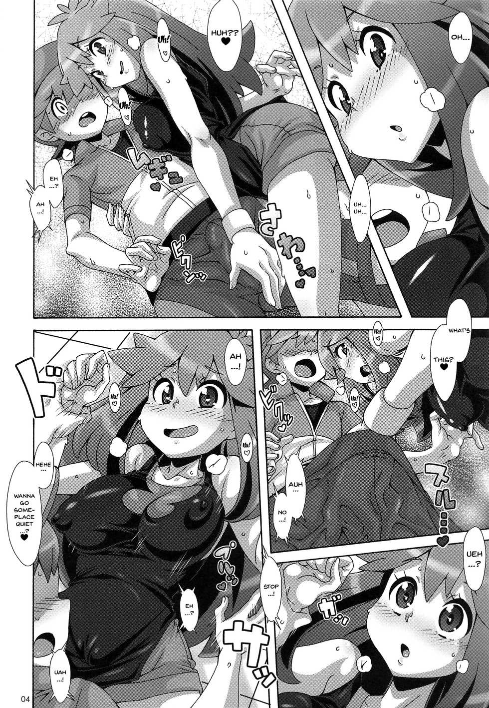 (C96) [Akusei-Shinseibutsu (Nori)] Watashi no 〇〇 ni Natte yo!! | Become My XXX!! (Pokémon) [English] [Doujins.com] - Page 3
