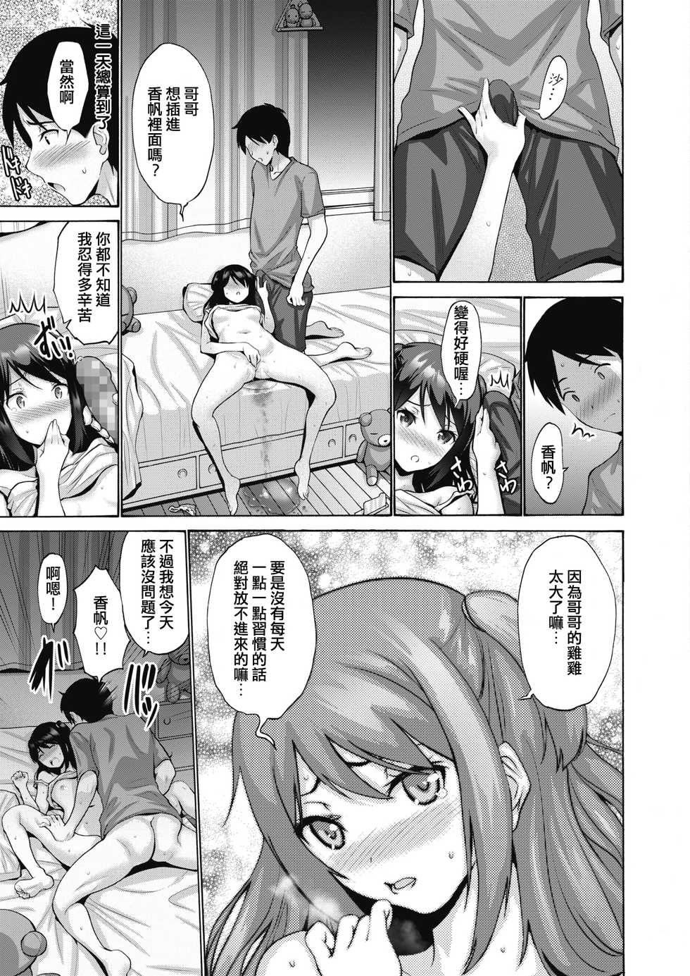 [Nishikawa Kou] Imouto ga Shitai Hi (COMIC HOTMILK 2020-04) [Chinese] [Digital] - Page 11