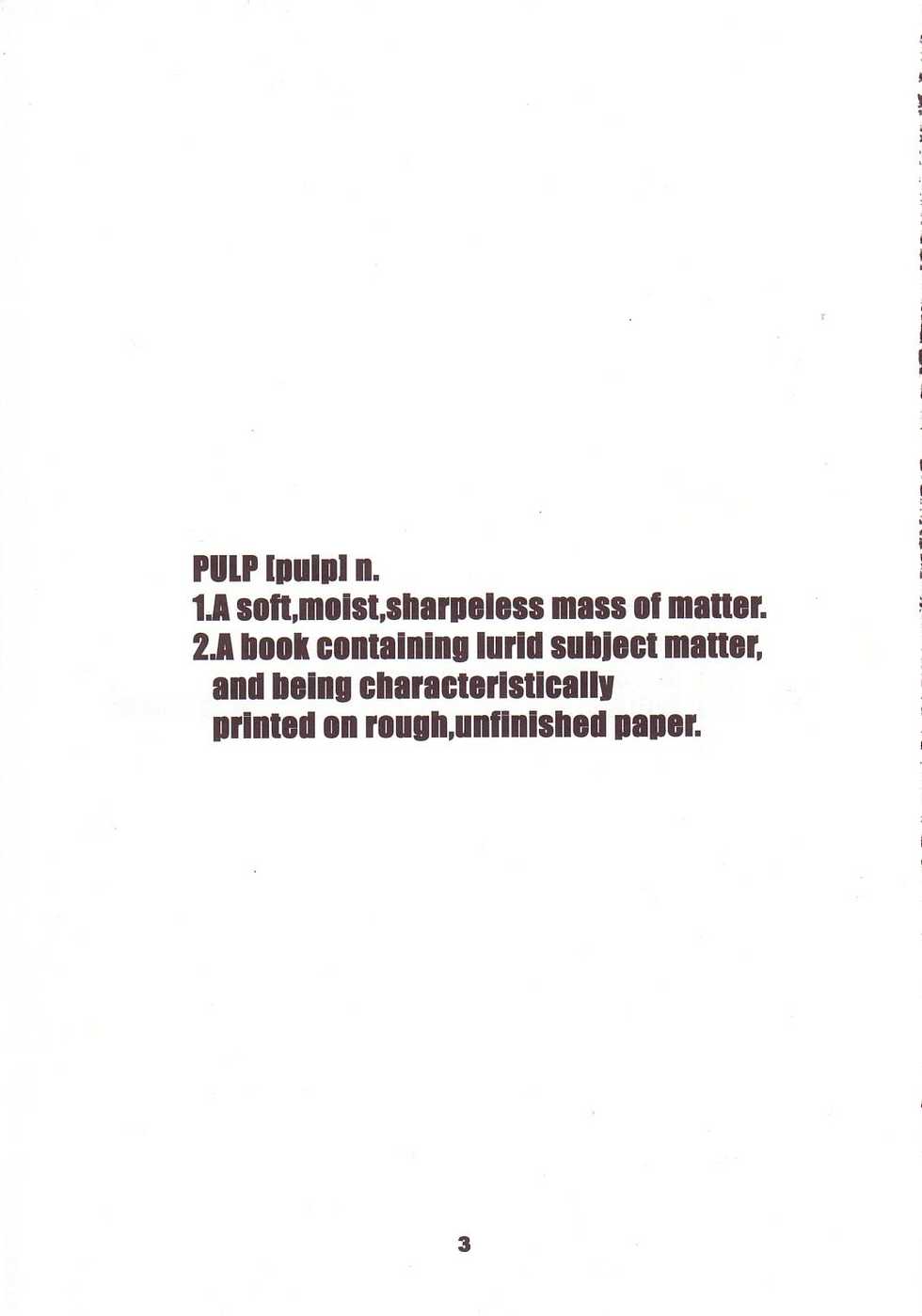 (CR33) [prettydolls (Araki Hiroaki)] PULP soushuuhen (Love Hina, Samurai Spirits) - Page 2