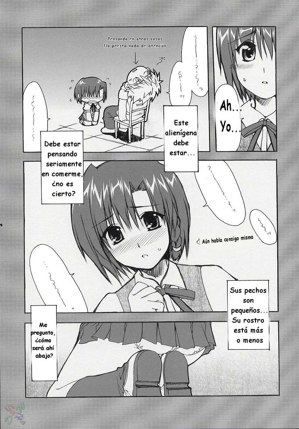 (C67) [Alpha to Yukaina Nakamatachi (ALPHa)] Hatenkou Shoujo Dojibiron PINK (School Rumble) [Spanish] - Page 7